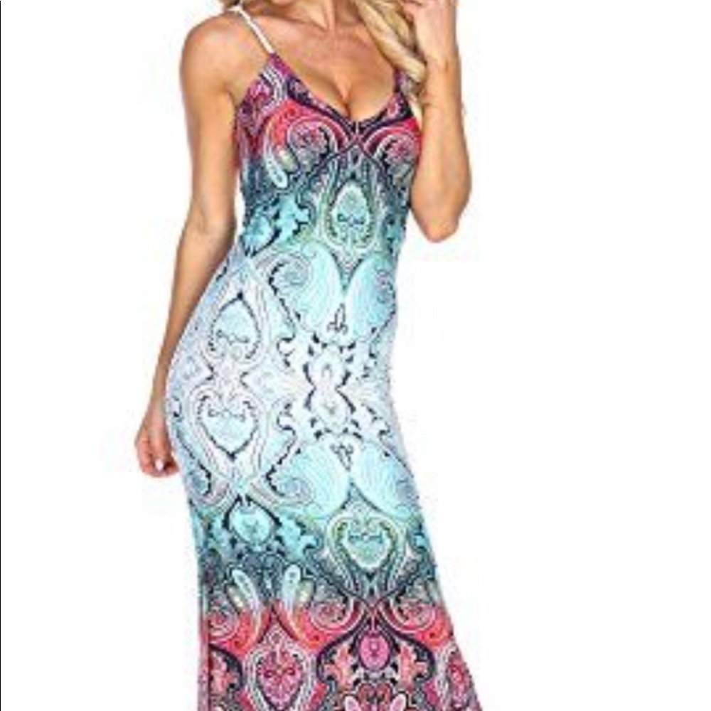 Beautiful Women’s White Mark Maxi dress